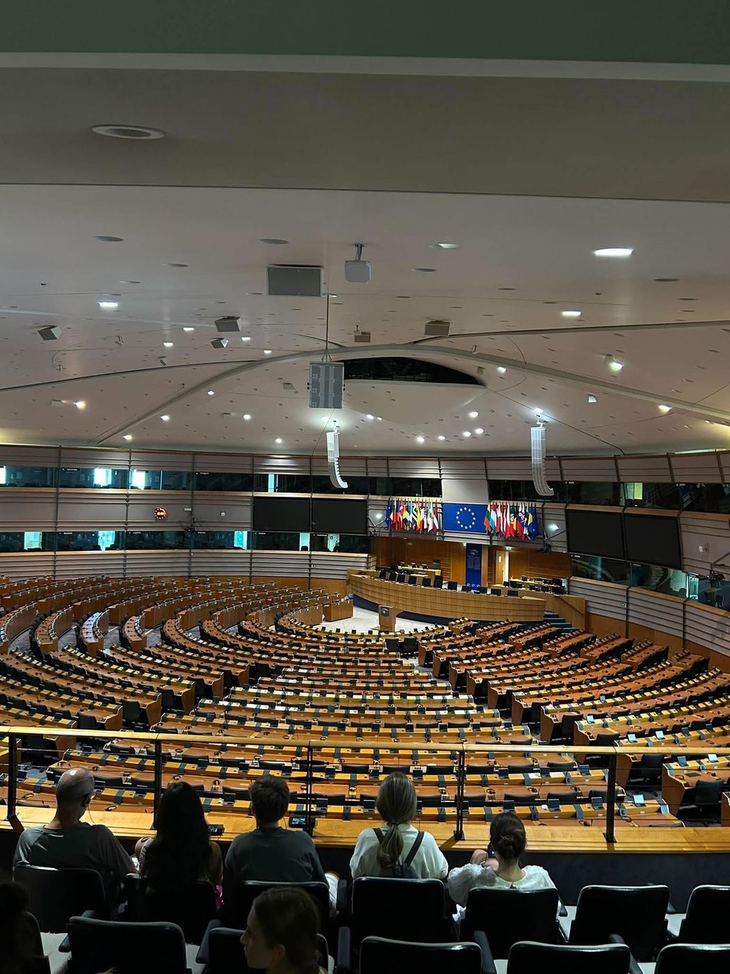 Az Európai Parlament brüsszeli ülésterme