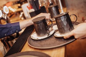 Kerámiafestő workshop, Budapest: Kávé a nap végén